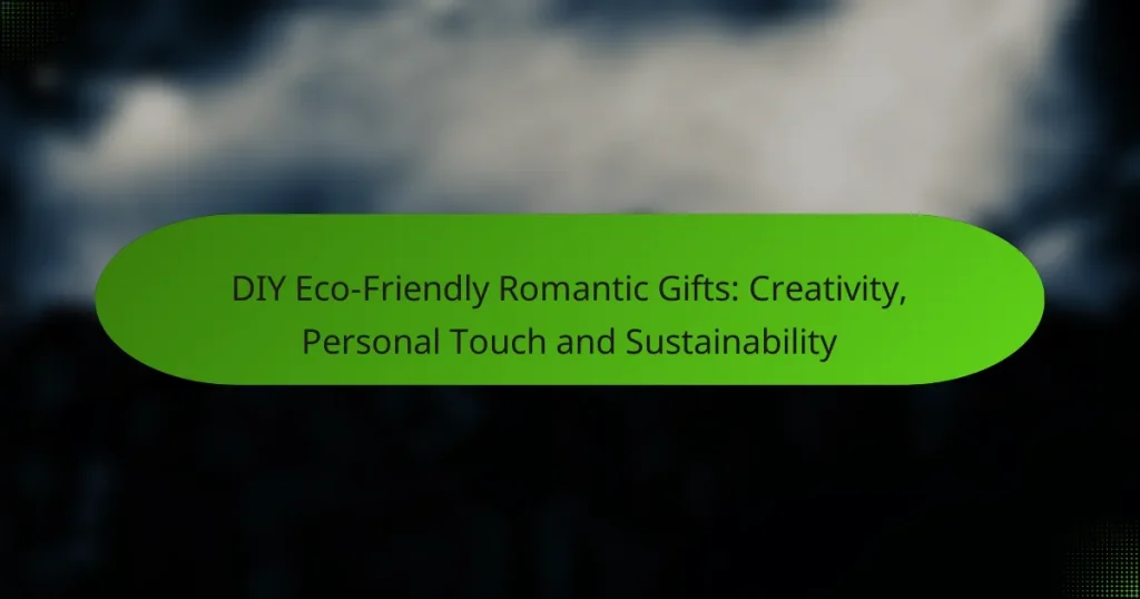 DIY Eco-Friendly Romantic Gifts: Creativity, Personal Touch and Sustainability
