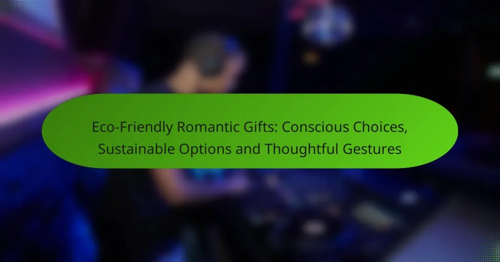 Eco-Friendly Romantic Gifts: Conscious Choices, Sustainable Options and Thoughtful Gestures