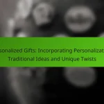 Personalized Gifts: Incorporating Personalization, Traditional Ideas and Unique Twists