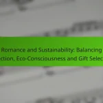 Romance and Sustainability: Balancing Affection, Eco-Consciousness and Gift Selection