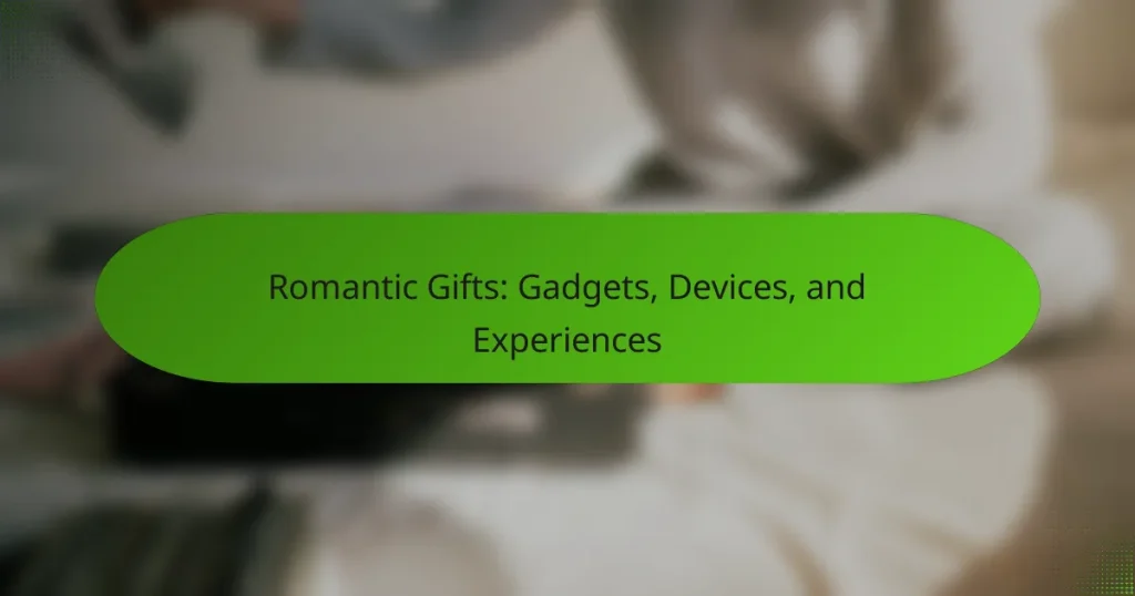 Romantic Gifts: Gadgets, Devices, and Experiences