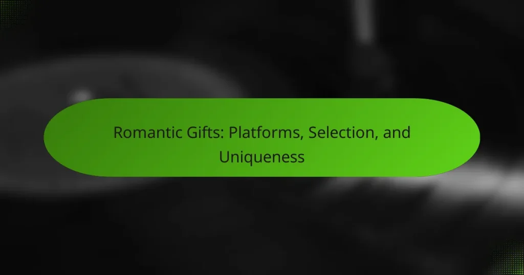 Romantic Gifts: Platforms, Selection, and Uniqueness