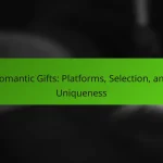 Romantic Gifts: Platforms, Selection, and Uniqueness