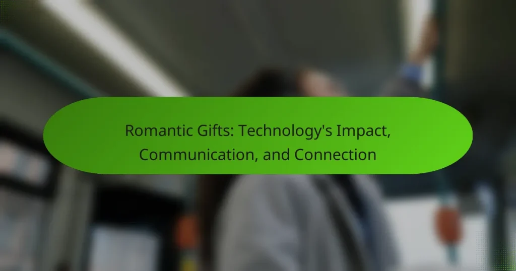 Romantic Gifts: Technology’s Impact, Communication, and Connection