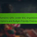 Romantic Gifts: Under $50, Impressive Options and Budget-Friendly Choices